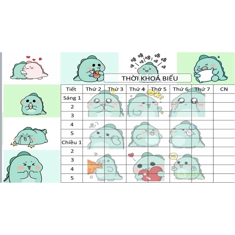 thời khoa biểu decan kute