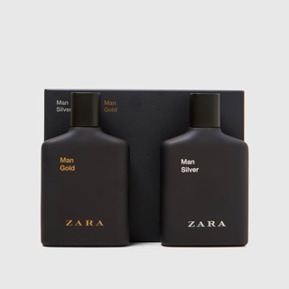 NƯỚC HOA ZARA MAN SET SILVER-GOLD, SILVER-UOMO