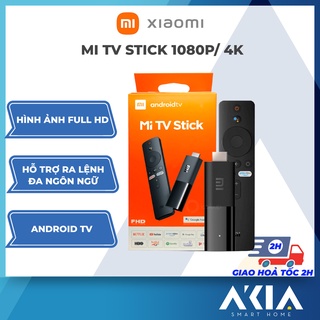  Mi TV Stick Đầu thu Android TV Box Xiaomi Mi Stick 1080P  4K Hỗ trợ ra lệnh bằng nhiều ngôn ngữ Đa dạng ứng dụng 