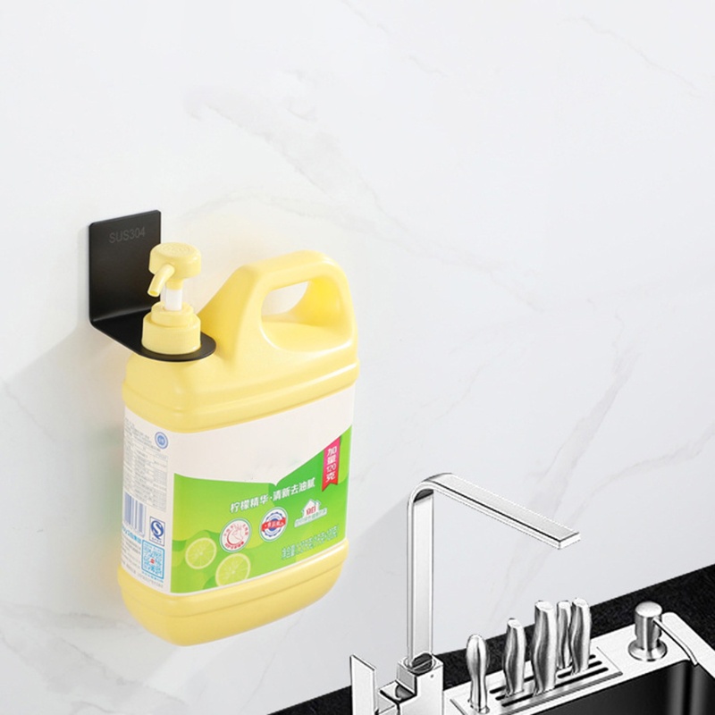 Giá Đỡ Chai Dầu Gội / Sữa Tắm Gắn Tường Không Cần Khoan Tiện Dụng