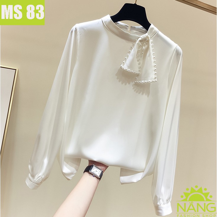 ÁO SƠ MI NỮ CỔ PHỐI BI (MS83) | BigBuy360 - bigbuy360.vn