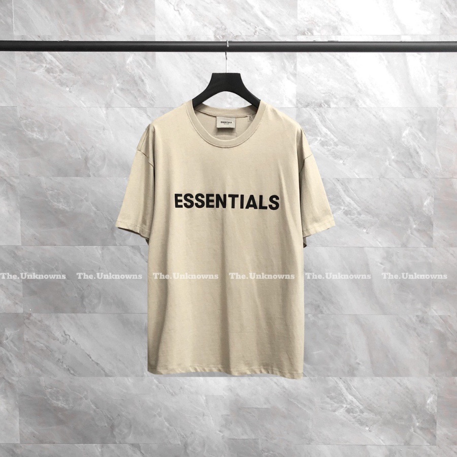 ⚡️[Hight Quality] - Áo tee FOG ESSENTIALS ss20 Cream,Charcoal oversize tee FOG ESSENTIALS ss20,áo thun FOG cao cấp