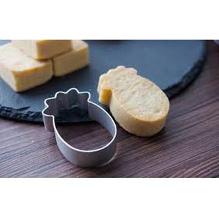 Cutter nhôm - Khuôn bánh dứa - 1 chiếc