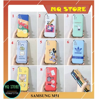 Ốp lưng samsung M51 hình IMD chống sốc 4 góc, bảo vệ camera