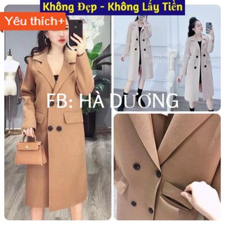 [ Rẻ Vô Địch ] Áo khoác dạ ép túi ngang dày dặn chuẩn ảnh [ Kèm Video ]