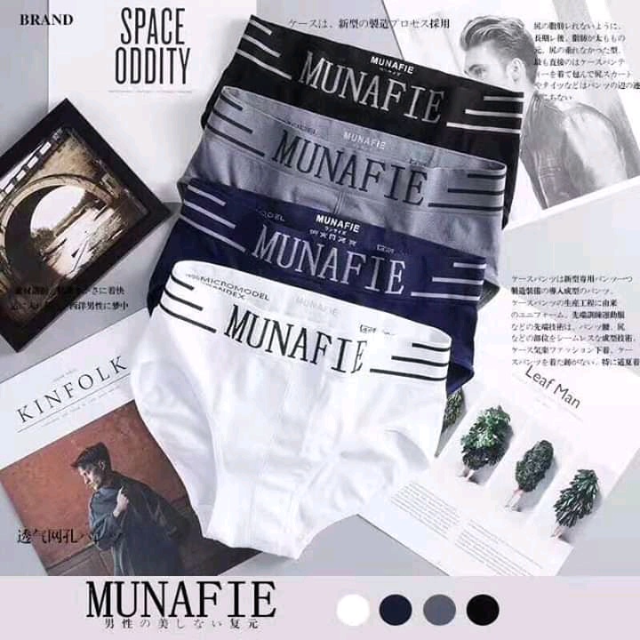 1 Quần Lót Nam [ Hàng Loại 1  ] Quần Sip Nam MUNAFIE Dệt Kim May Không Đường Chỉ Free size, Quần Xì