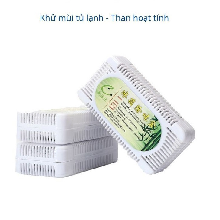 💥FREE SHIP💥HỘP KHỬ MÙI TỦ LẠNH THAN HOẠT TÍNH Hút Mùi Tủ Lạnh, Ô tô...Kháng khuẩn, Chống Oxy hóa bằng than hoạt tính