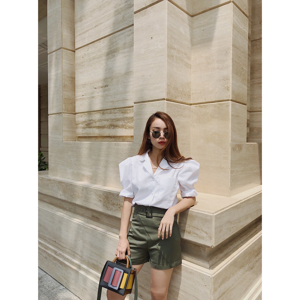 [Mã LT50 giảm 50k đơn 250k] Quần short kèm belt SY STORE