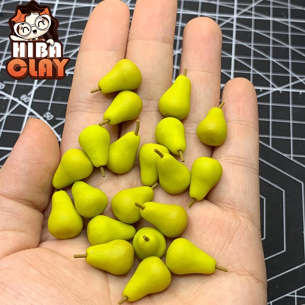 Quả Lê Mini Food, đồ ăn tí hon, đồ ăn mini mô hình cho búp bê DIY