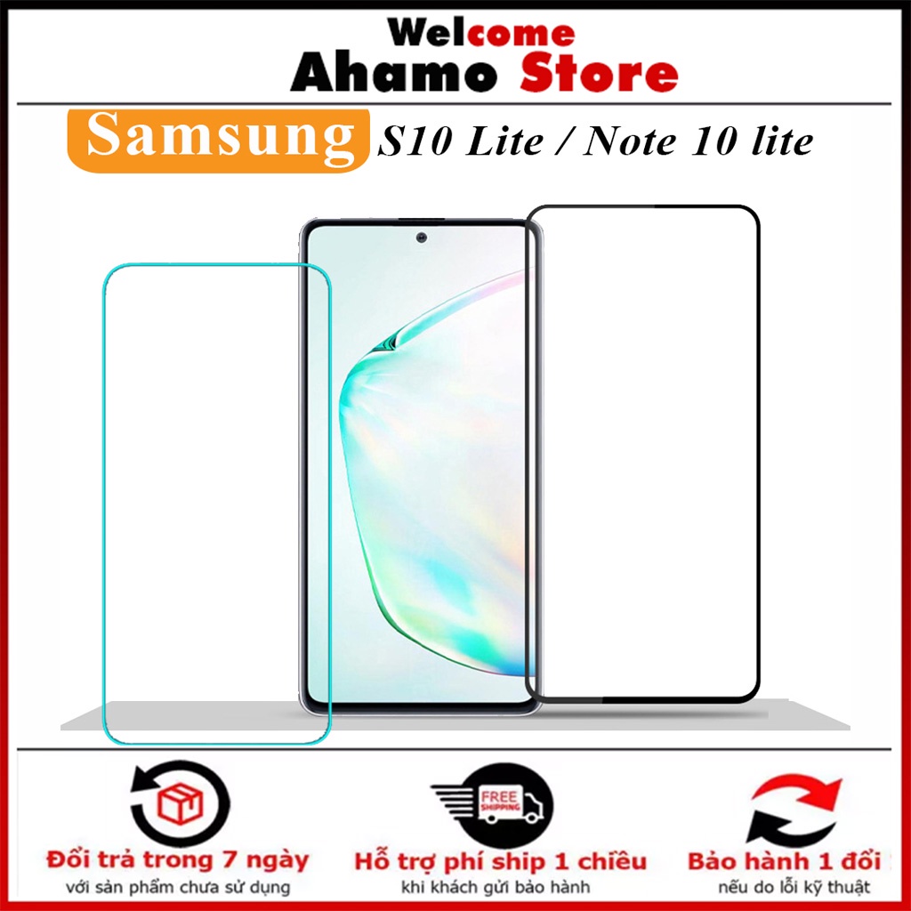 Kính Cường Lực Samsung Note 10 Lite Full Màn - Siêu Xịn