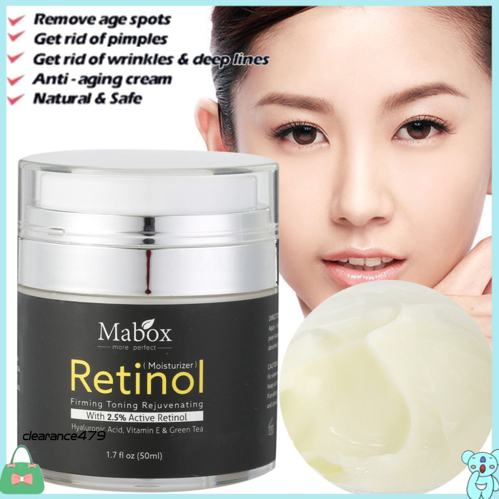 (Hàng Mới Về) Kem Dưỡng Ẩm Retinol 479 Retinol Hyaluronic Acid Vitamin E Chống Lão Hóa