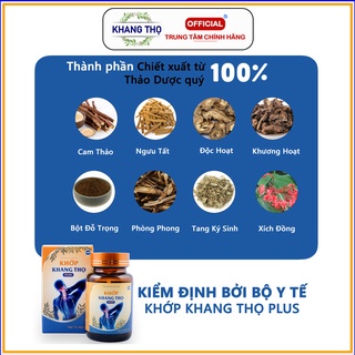 2 Hộp Khớp KHANG THỌ PLUS và 1 Cốt – Giải Pháp Hỗ Trợ Xương Khớp