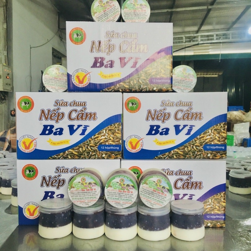 sữa chua Ba Vì hộp 12 hũ❤️GIÁ SỈ❤thơm ngon chuẩn vị