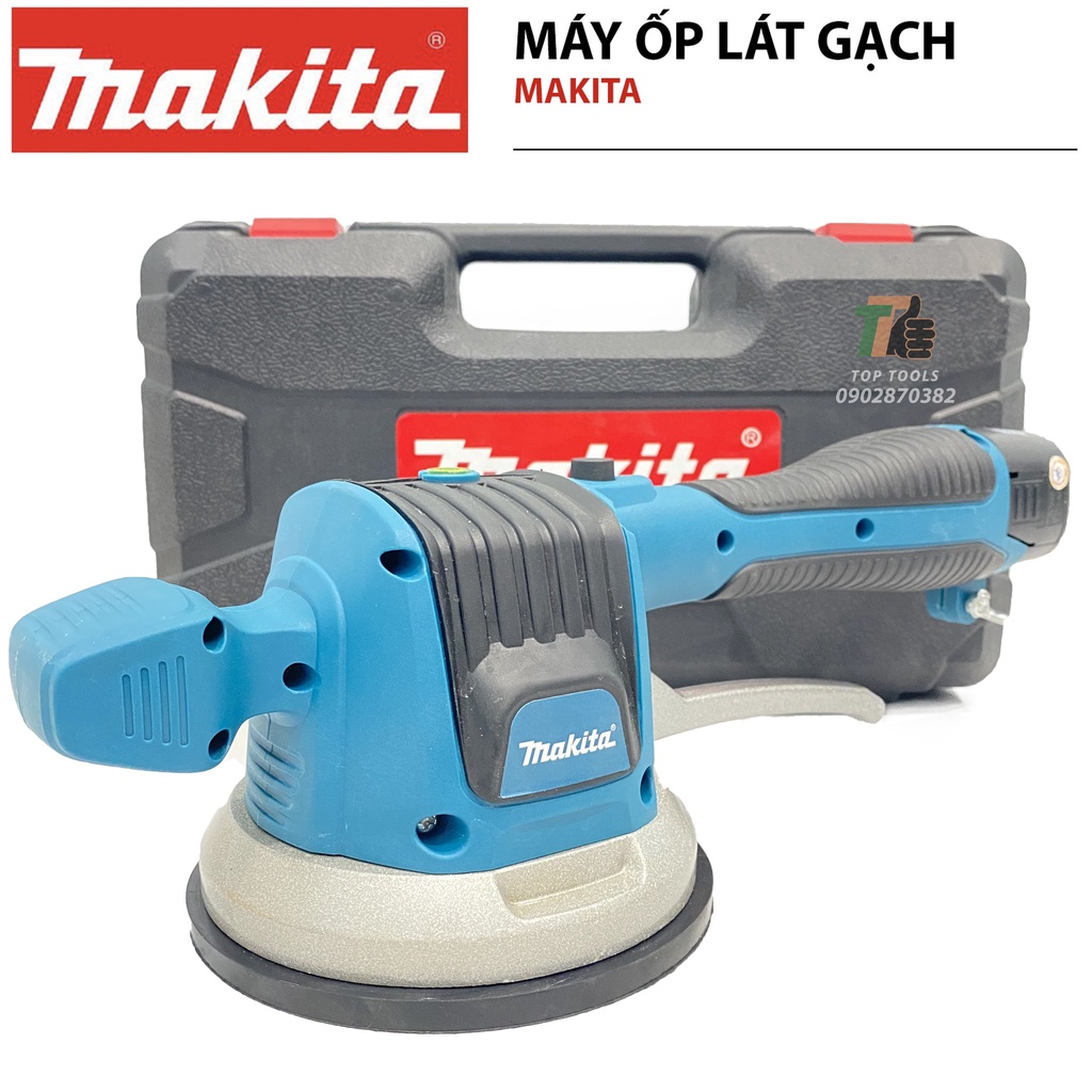 Máy rung lát gạch, Hít gạch , máy đầm rung dùng pin 18v có 6 cấp độ rung