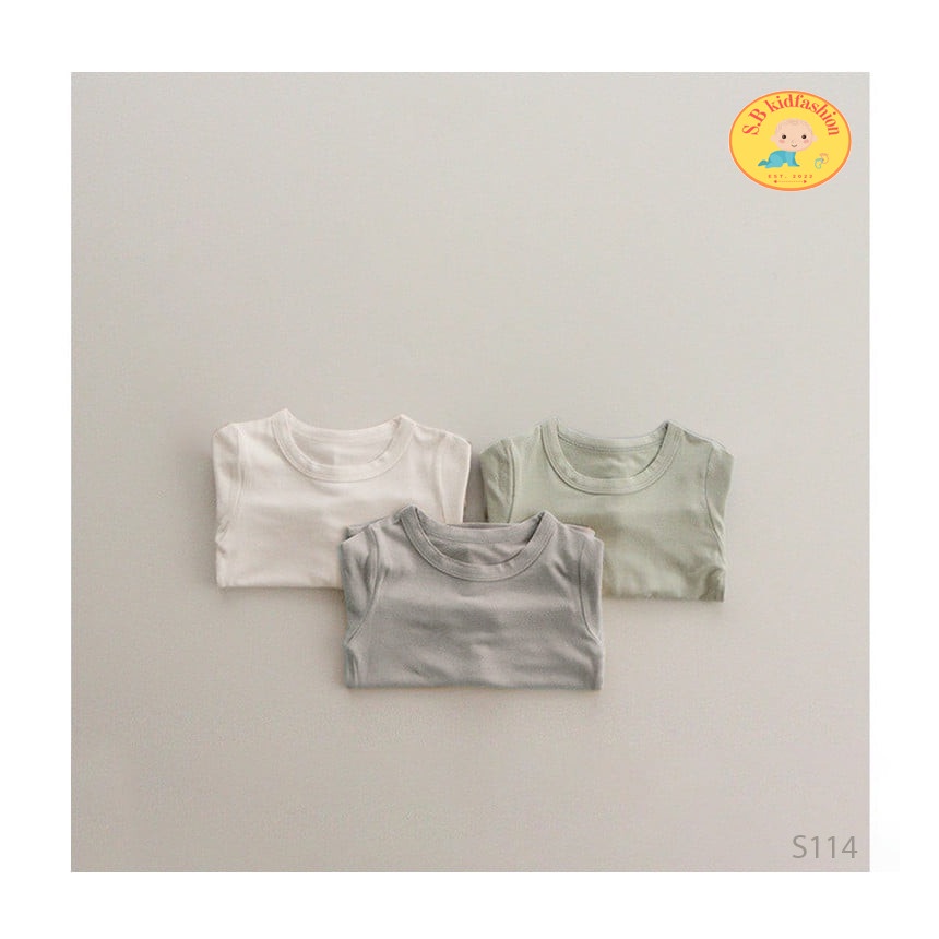 Bộ Thun Lạnh Minky Mom Cho Bé Trai Bé Gái Chất Mát Mềm Mịn Mã A1