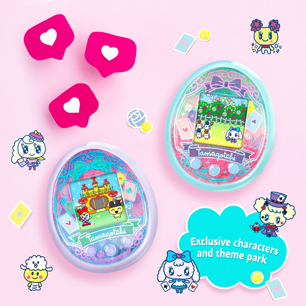 Tamagotchi Máy nuôi thú ảo chính hãng Bandai Nhật Bản - tiếng Anh