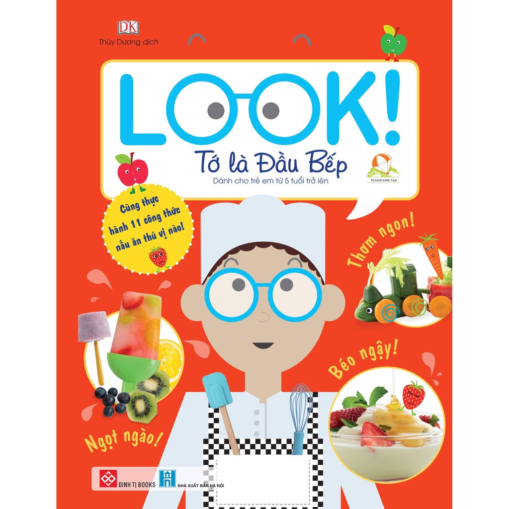 Sách - Look! - Tớ là Đầu bếp