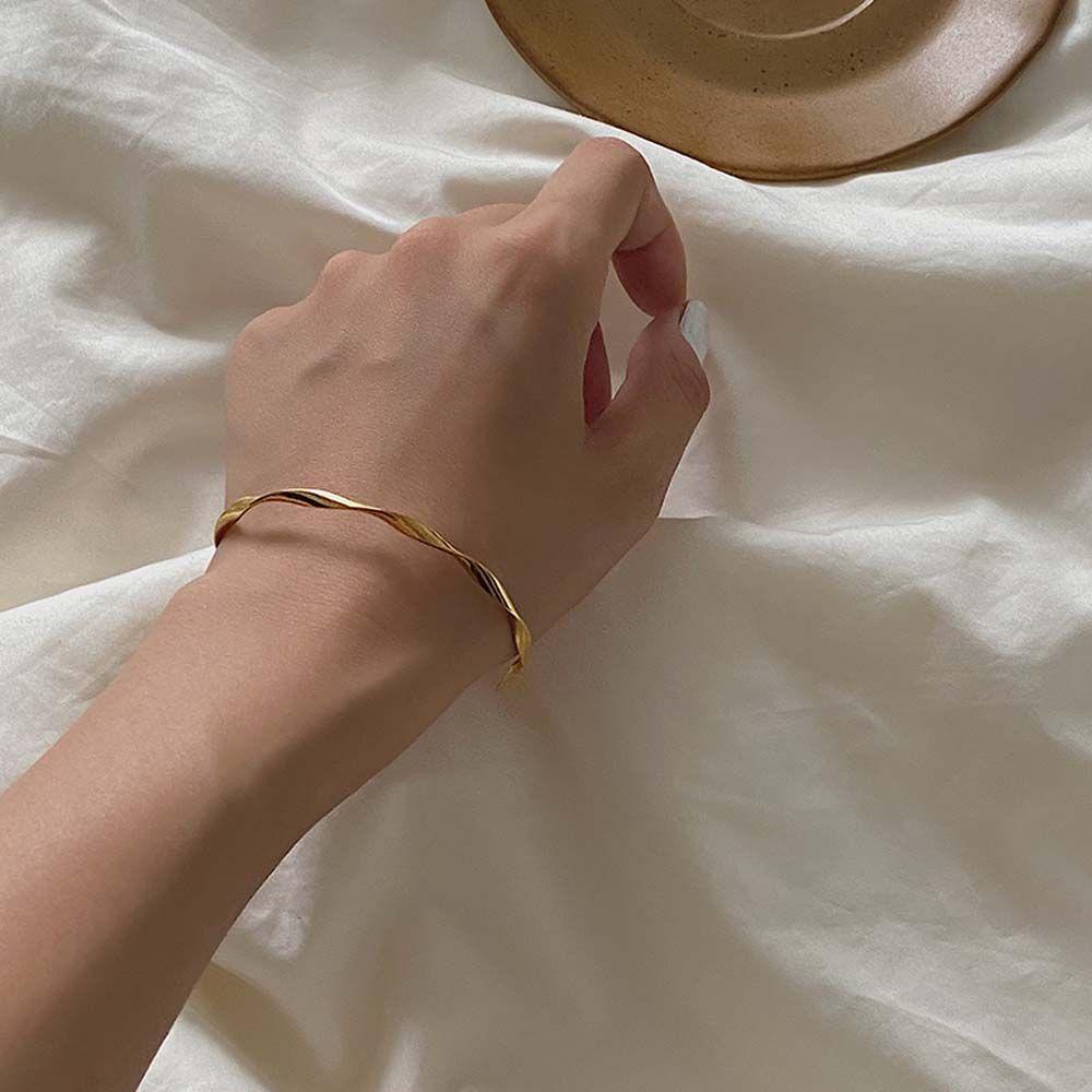 Vòng Tay Dạng Mở Phong Cách Retro Hợp Thời Trang Cho Nữ