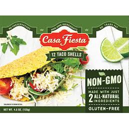 BÁNH CASA FIESTA TACO SHELL 128g