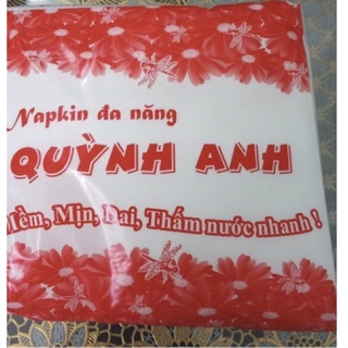 Khăn Giấy Vuông Quỳnh Anh  40 Tờ