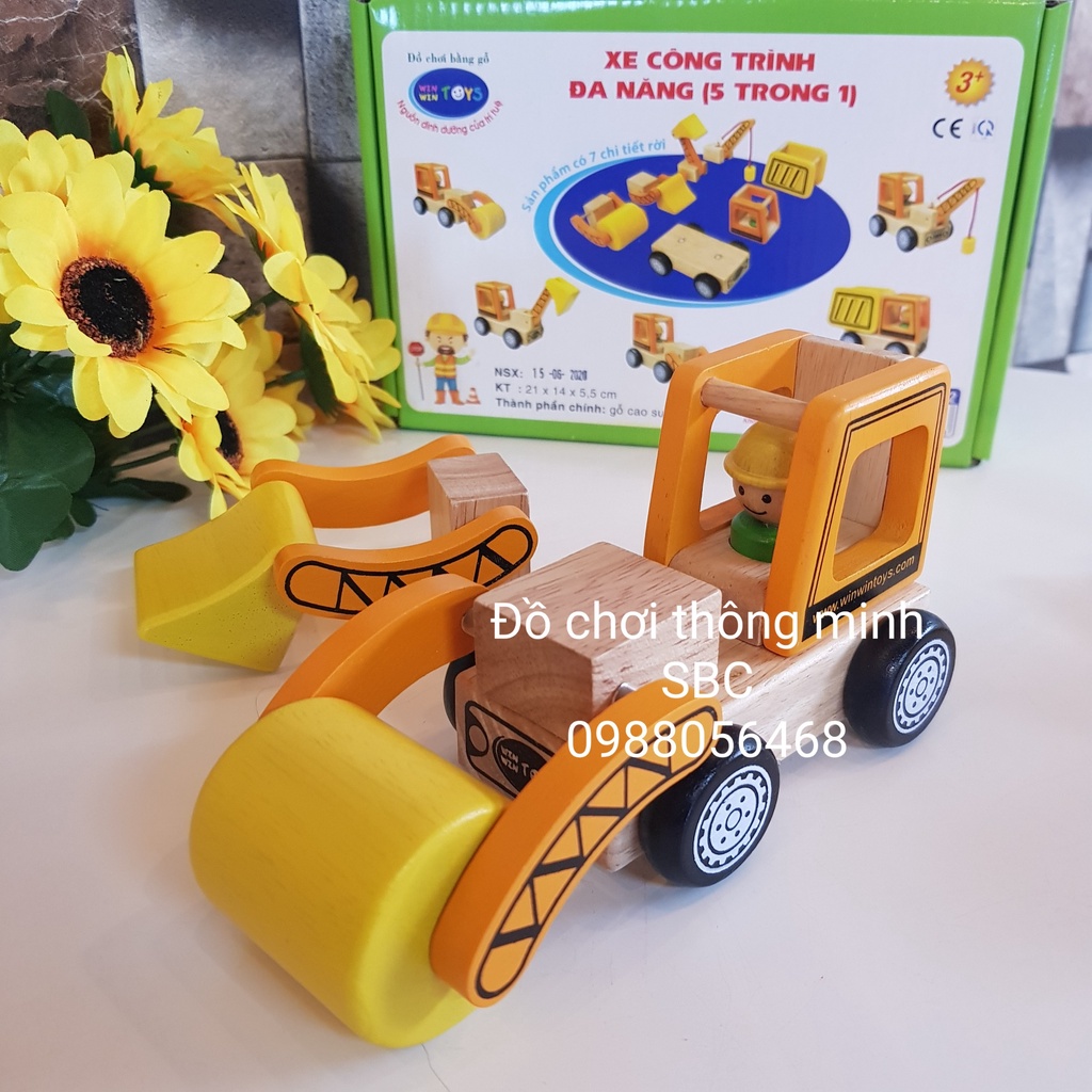 Xe công trình đa năng  Winwintoys