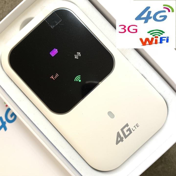 Wifi 4G LTE A800 - Phát Wifi từ sim 4G chuyên dụng Màu Trắng - LTE A800
