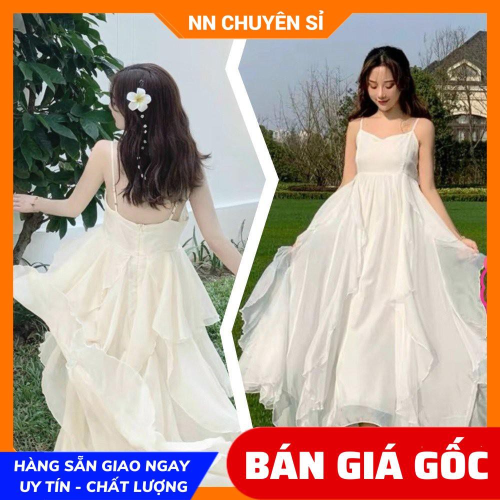 ĐẦM DÂY VOAN CỰC XINH TS91 ⚡ẢNH THẬT⚡HÀNG ĐẸP⚡ ĐẦM MAXI TÙNG XÒE RỘNG ⚡ ĐẦM CÔNG CHÚA ⚡ ĐẦM TIỂU THƯ TRẮNG
