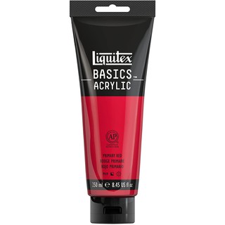 Màu vẽ acrylic liquitex basics acrylic colour 250ml primary red 415