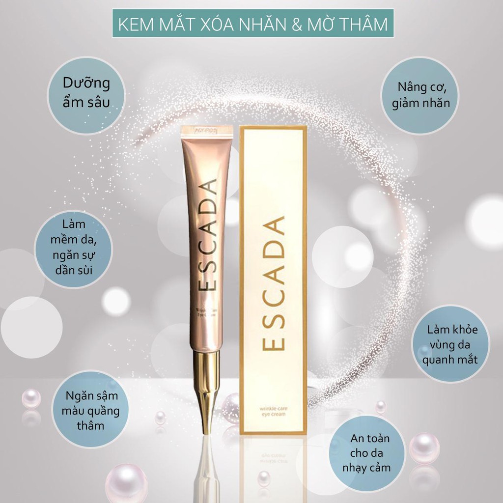 Kem mắt chống lão hóa,  thâm, chống nhă Escada Wrinkle Care Eye Cream Hàn Quốc | BigBuy360 - bigbuy360.vn