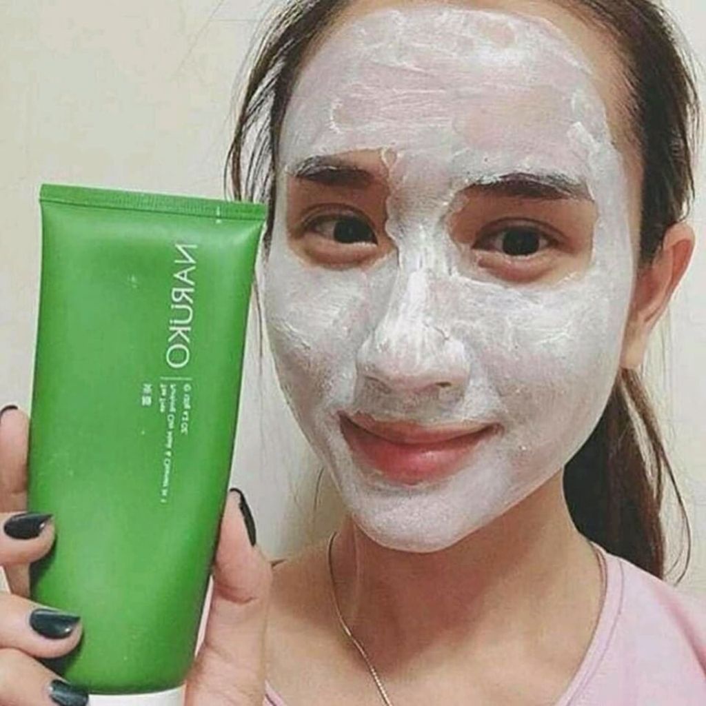 Sữa Rửa Mặt Đất Sét Tràm Trà Naruko Tea Tree Purifying Clay Mask and Cleanser 2in1 120g