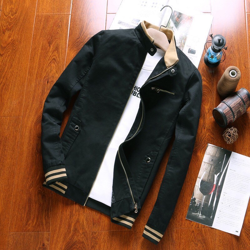 Áo Khoác Nam - Áo Khoác KaKi 2 Lớp Cao Cấp❤️FREESHIP❤ Thời Trang Phố Phong Cách Trẻ Trung. KK01 | BigBuy360 - bigbuy360.vn