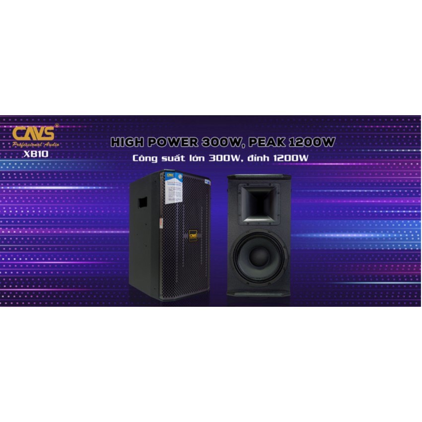 LOA FULL CAVS XB10 CHÍNH HÃNG NHẬT HOÀNG PHÂN PHỐI