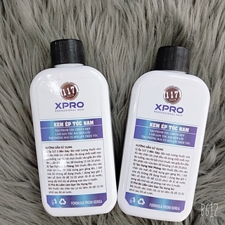 Kem Ép Side Tóc nam, Kem ép duỗi tóc mái
