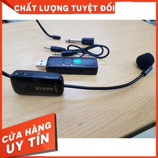 Bộ micro đeo đầu phát sóng không dây uhf xxd chính hãng nhập khẩu