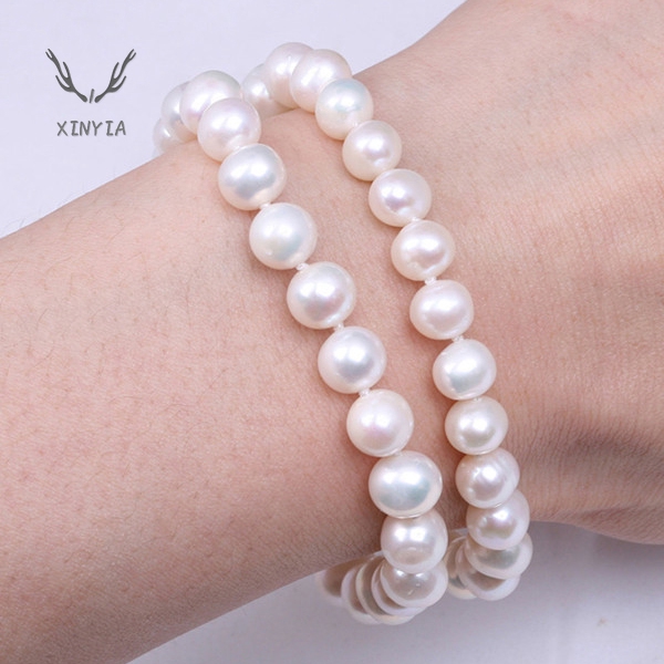 Vòng tay ngọc trai 8mm chất lượng cao thời trang | BigBuy360 - bigbuy360.vn