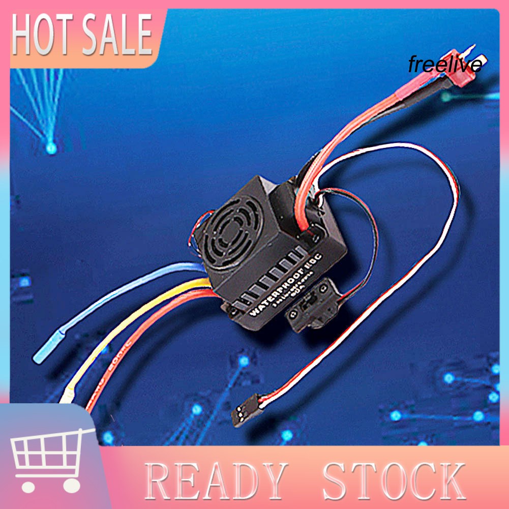 Động cơ không chổi than ESC 3650 3900kv 60a cho xe hơi điều khiển RC 1/10