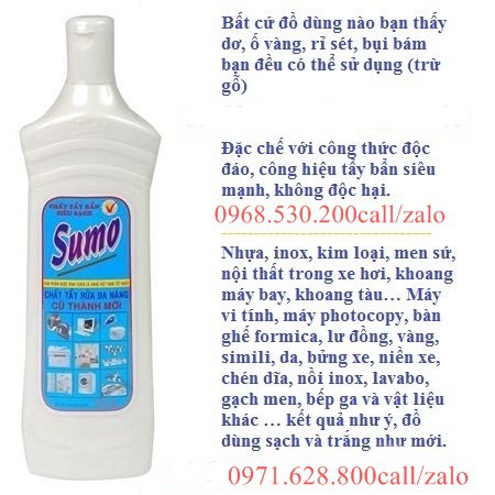 Xả kho Nước tẩy rửa Sumo đa năng 700g giá tốt nhất toàn quốc | BigBuy360 - bigbuy360.vn