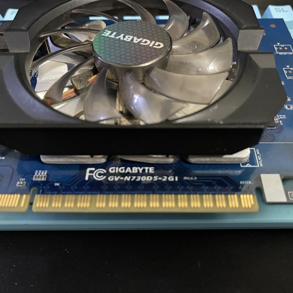 VGA Card màn hình Gigabyte GT 730 2GB DDR5 1 fan - Chiến mượt LOL, FF04