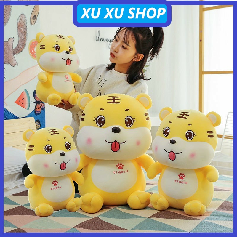 Gấu bông hổ baby full size – HÀNG HOT – Thú nhồi bông loại 1 chất lượng mềm mịn làm quà tặng siêu dễ thương cho bé