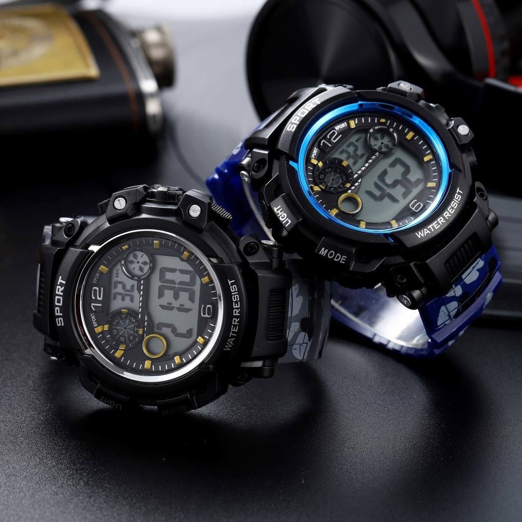 Đồng hồ điện tử nam thể thao S612 mẫu mới cực đẹp, chống nước tốt | BigBuy360 - bigbuy360.vn