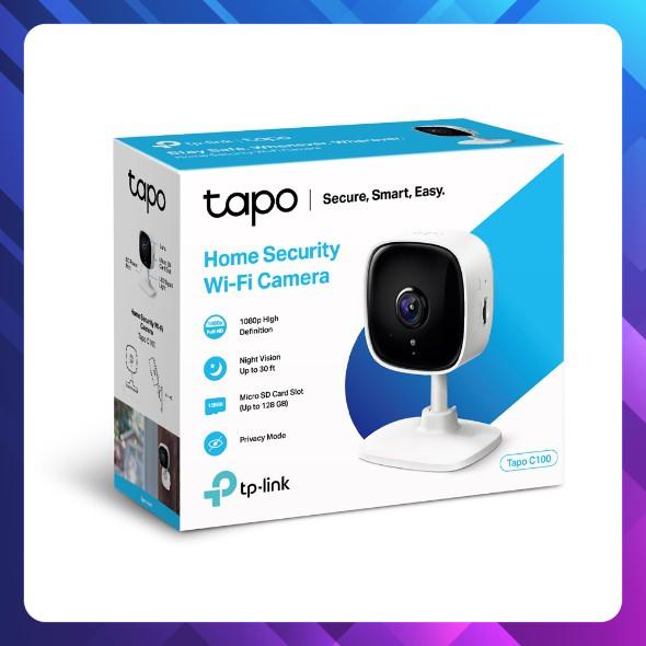 Camera IP Wifi TP-Link Tapo C100 Full HD, An Ninh cho Gia Đình (Chính Hãng TP-Link Việt Nam)