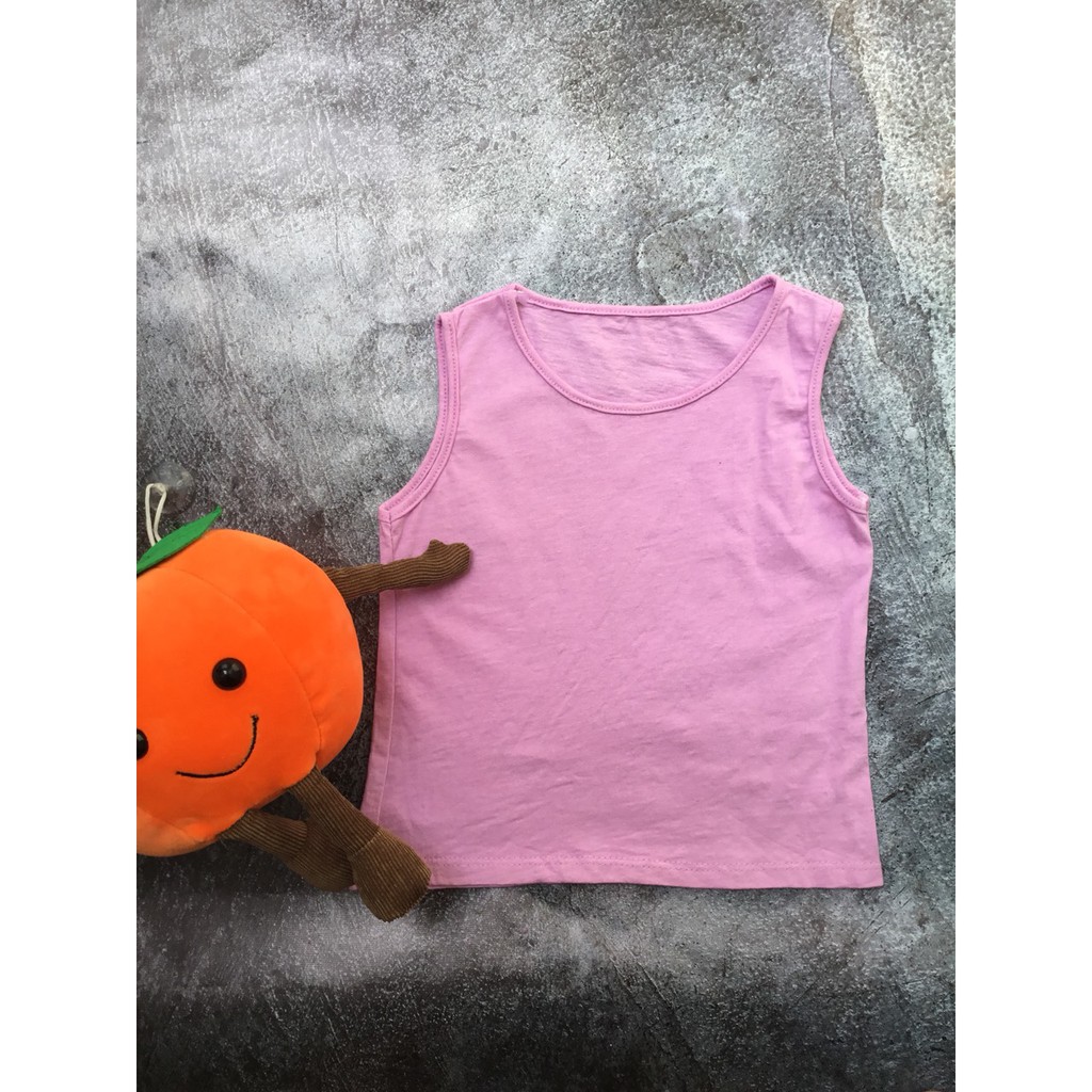 Áo baby ba lỗ cotton 100% đủ size từ 6 tháng 3 tuổi