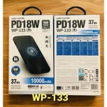 Pin sạc dự phòng cao cấp Wk WP-133 dung lượng10.000 mAh hỗ trợ công nghệ sạc không dây giá rẻ nhất shopee