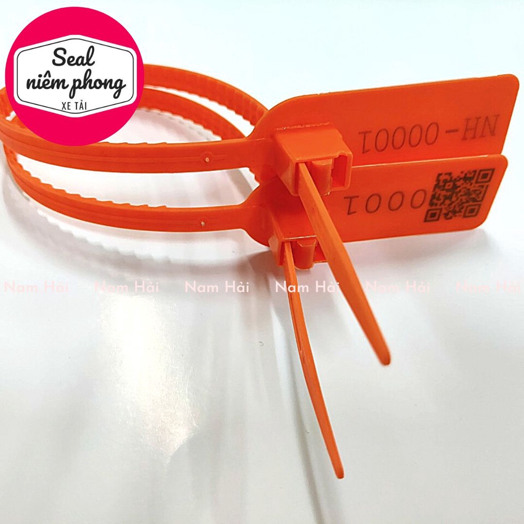 Combo 50 cái seal niêm phong giá rẻ, dài 35cm thân dây dẹp răng cưa siết bao, niêm phong cửa xe chắc chắn.