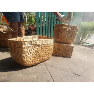 GIỎ ĐỰNG ĐỒ CHỮ NHẬT LỚN ( PHỦ BÓNG LOẠI 1)