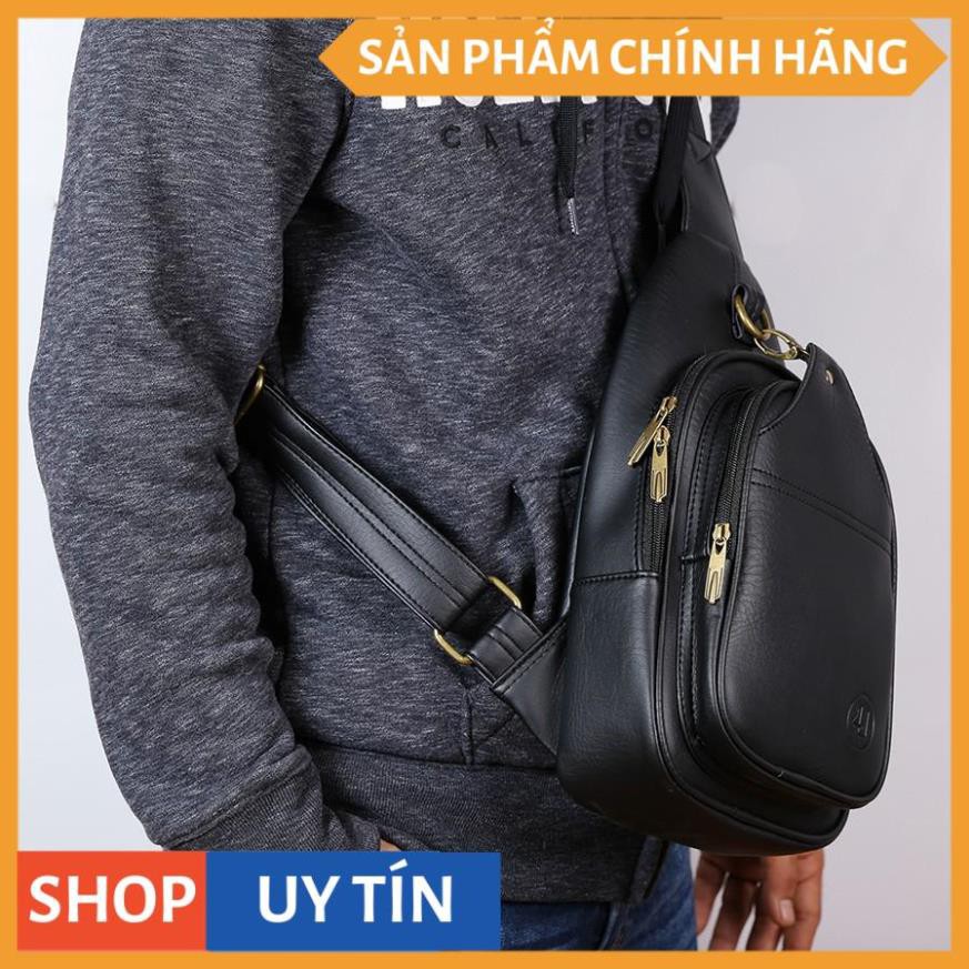 Túi Đeo Chéo Trước Ngực 4U Da Tổng Hợp Cá Tính BA417 | BigBuy360 - bigbuy360.vn