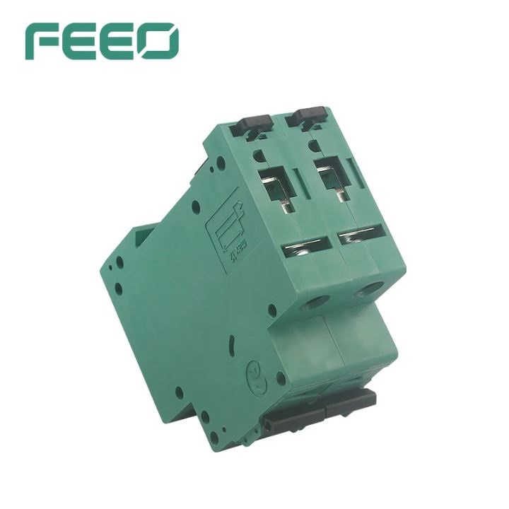 Bộ ngắt mạch MCB DC 550V / 800V / 1000V hãng FEEO dùng cho điện mặt trời - Aptomat, Át DC, cầu dao, thiết bị đóng cắt