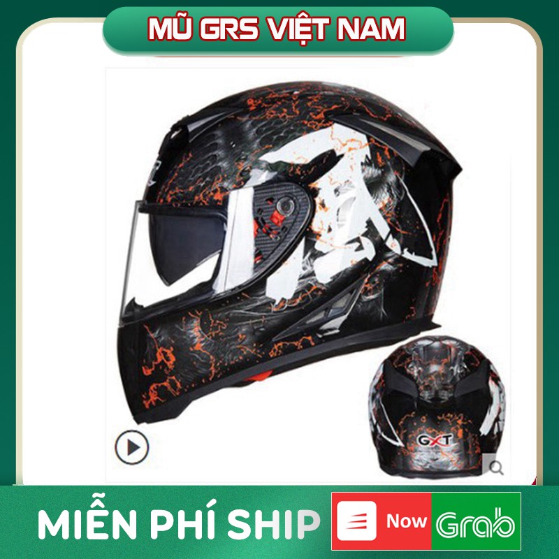 Mũ GXT fullface 358 - Mũ trùm đầu 2 kính