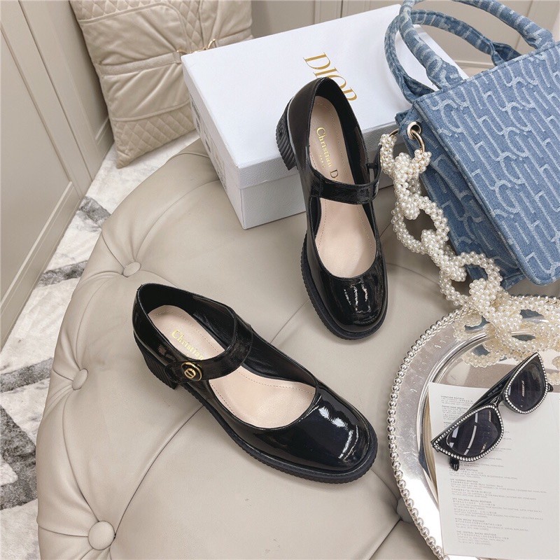 Giày oxford Dior CD da thật siêu xinh | BigBuy360 - bigbuy360.vn