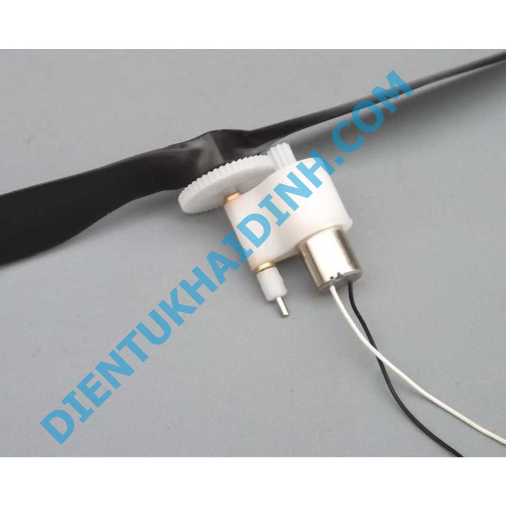 Bộ cụm động cơ coreless 716 / 720 / 8520 cánh quạt 138mm làm máy bay DKTX kde3495